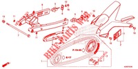 SWINGARM   CHAIN CASE for Honda MSX 125 2014