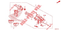 REAR BRAKE CALIPER for Honda MSX 125 2014