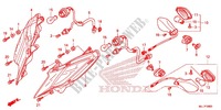INDICATOR (2) for Honda NC 750 INTEGRA 2014