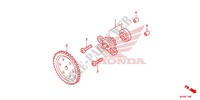 CRANKCASE   OIL PUMP for Honda SH 125 ABS D SPORTY GRIS FONCE 2014