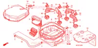 FRONT COVER   AIR CLEANER for Honda PAN EUROPEAN 1300 ABS 2016