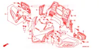 FRONT COWL for Honda PAN EUROPEAN 1300 ABS 2016