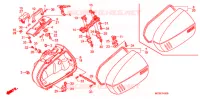 R. SADDLEBAG  for Honda PAN EUROPEAN 1300 ABS 2016