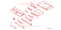 TOOLS   BATTERY BOX for Honda PAN EUROPEAN 1300 ABS 2016