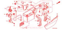 WIRE HARNESS/BATTERY for Honda PAN EUROPEAN 1300 ABS 2016