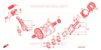 CRANKSHAFT for Honda PAN EUROPEAN 1300 ABS 2014