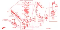 FRONT BRAKE MASTER CYLINDER for Honda PAN EUROPEAN 1300 ABS 2014