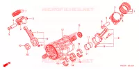 CRANKSHAFT for Honda ST 1300 ABS POLICE 2013