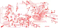 HANDLE PIPE/TOP BRIDGE (2) for Honda ST 1300 ABS POLICE 2013