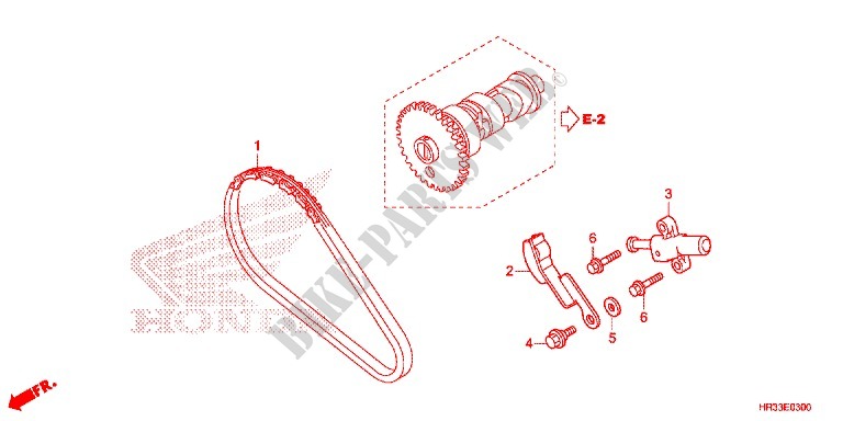 CAM CHAIN   TENSIONER for Honda FOURTRAX 420 RANCHER 4X4 DCT 2014