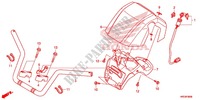 HANDLEBAR for Honda FOURTRAX 420 RANCHER 4X4 ES RED 2014