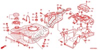 FUEL TANK for Honda FOURTRAX 420 RANCHER 4X4 Manual Shift RED 2014