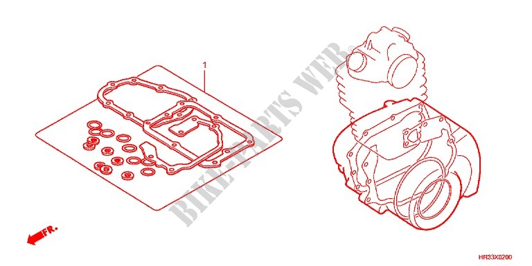 GASKET KIT for Honda FOURTRAX 420 RANCHER 4X4 EPS Manual Shift 2014