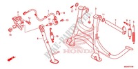 MAIN STAND   BRAKE PEDAL for Honda CROSSTOURER 1200 ABS TITANIUM 2014