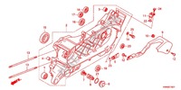 LEFT CRANKCASE (WW125EX2C/EX2D/EX2E/D) for Honda PCX 125 SPECIAL EDITION 2014
