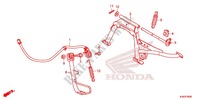 MAIN STAND   BRAKE PEDAL for Honda PCX 125 2015