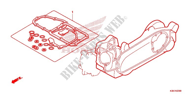 GASKET KIT for Honda PCX 125 2016