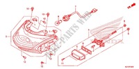TAILLIGHT (2) for Honda PCX 150 2012