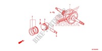 CRANKSHAFT for Honda PCX 150 2012