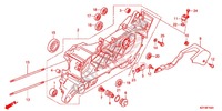 LEFT CRANKCASE for Honda PCX 150 2014