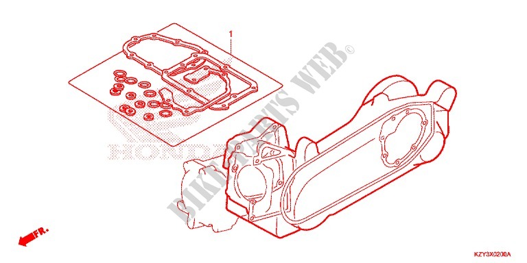 GASKET KIT for Honda PCX 150 2013