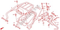 REAR FENDER for Honda XR 125 L Electric start + Kick start 2012