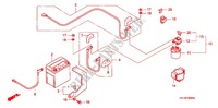 WIRE HARNESS/BATTERY for Honda XR 125 L Electric start + Kick start 2012