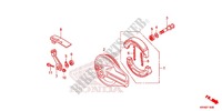 REAR BRAKE PANEL   SHOES for Honda XR 125 L Kick start only 2012