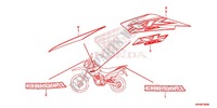 STICKERS (1) for Honda XR 125 L Kick start only 2012