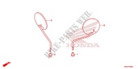 MIRROR for Honda XR 150 2014