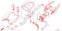 SINGLE SEAT (2) for Honda CBR 125 2011