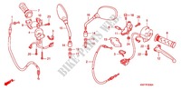 LEVER   SWITCH   CABLE (1) for Honda CBF125 2013