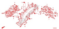 REAR FENDER for Honda WAVE 110 2014