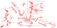 HANDLE PIPE/TOP BRIDGE (2) for Honda CBR 250 R 2015