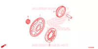STARTER MOTOR CLUTCH for Honda CBR 250 R 2015