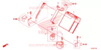 WIRE HARNESS/BATTERY for Honda CBR 250 R 2015