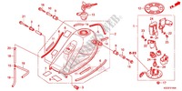FUEL TANK for Honda CRF 250 L RED 2015
