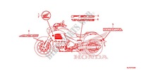 STICKERS for Honda GOLD WING 1800 VALKYRIE 40TH 2015