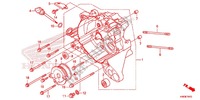 RIGHT CRANKCASE for Honda SCR 110 2015