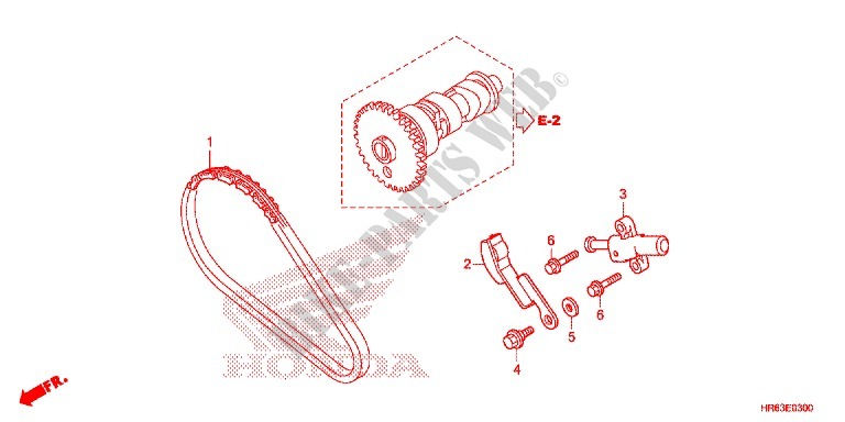 CAM CHAIN   TENSIONER for Honda FOURTRAX 500 FOREMAN RUBICON DCT EPS 2015
