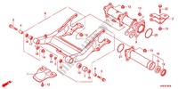 SWINGARM   CHAIN CASE for Honda FOURTRAX 500 FOREMAN 4X4 Electric Shift 2013