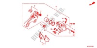 REAR BRAKE CALIPER for Honda VT 1300 STATELINE 2012