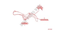 STICKERS (VT1300CR/CRA) for Honda VT 1300 STATELINE 2012