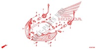 INDICATOR (2) for Honda WAVE 110 front brake disk 2012