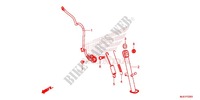 SIDE STAND for Honda CB 650 F ABS 2014