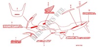 STICKERS (CB1300SA 3ED,3F,8E) for Honda CB 1300 ABS FAIRING 2010