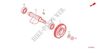 BALANCER SHAFT for Honda CBR 250 R ABS BLACK 2011