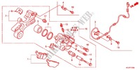 REAR BRAKE CALIPER for Honda CBR 250 R ABS TRICOLORE 2012