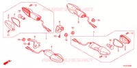 INDICATOR (2) for Honda CBR 250 R NOIRE 2013