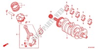 CRANKSHAFT for Honda CBR 600 R ABS RED 2012